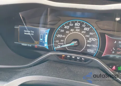 2013 Ford C-Max Energi Sel from USA, damaged, VIN 1FADP5CU3DL556077